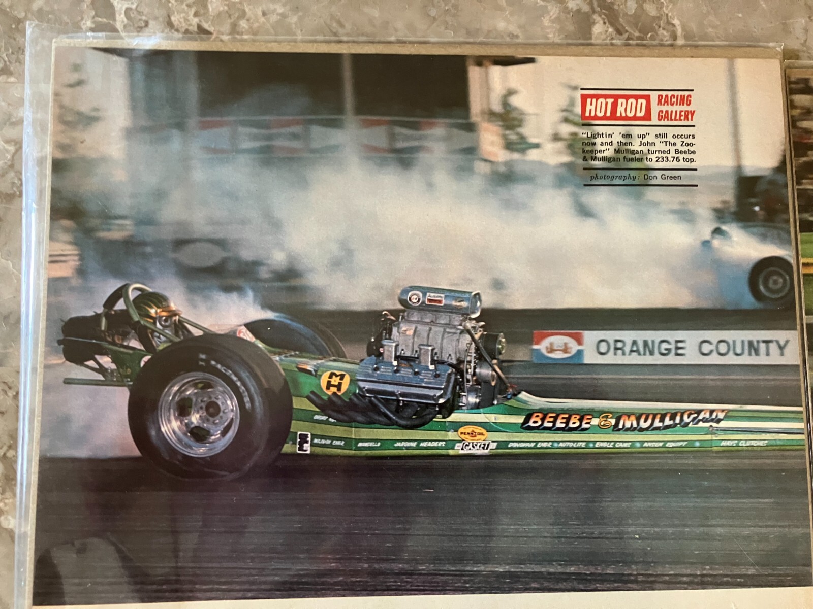 1967-70 AA/F Prodhomme Garlits NHRA Hot Rod Gallery Fuel Dragsters Lot of 9