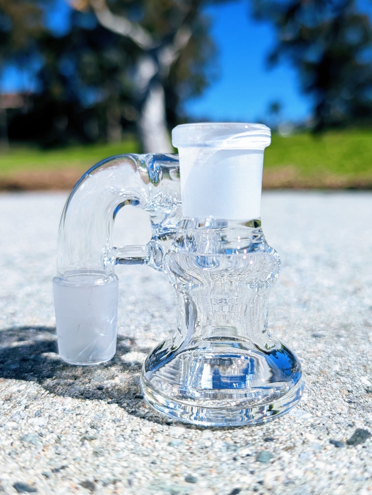 Turbine Perc 18mm 90° Premium Dry Ash Catcher Tobacco Water Pipe Bong Bubbler