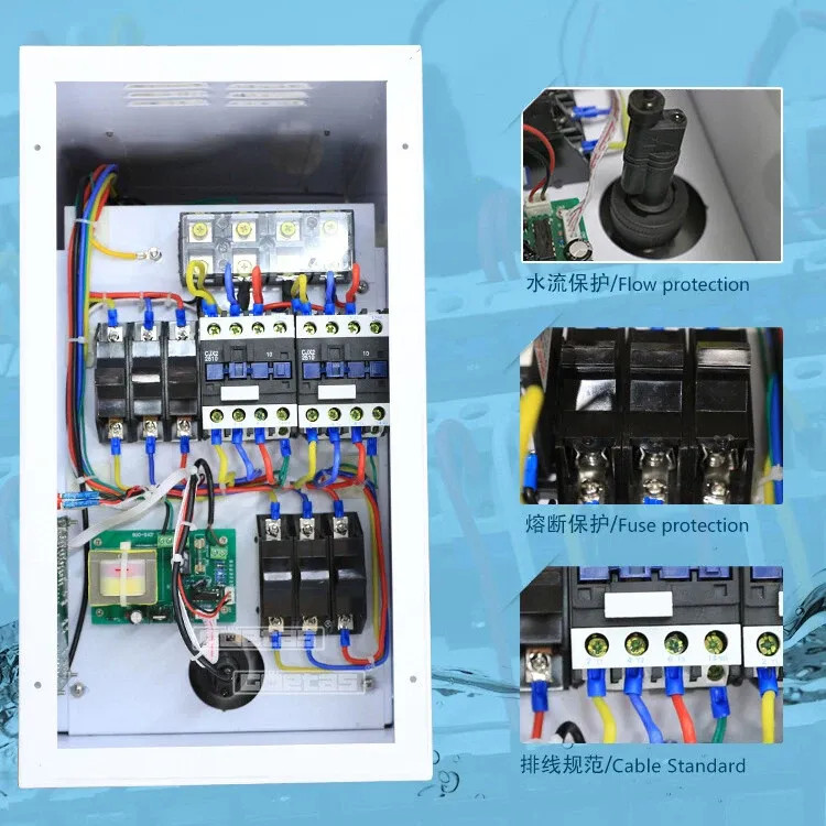 11KW Electric Swimming Pool Water Heater Thermostat Hot Tub 110V US STOCK