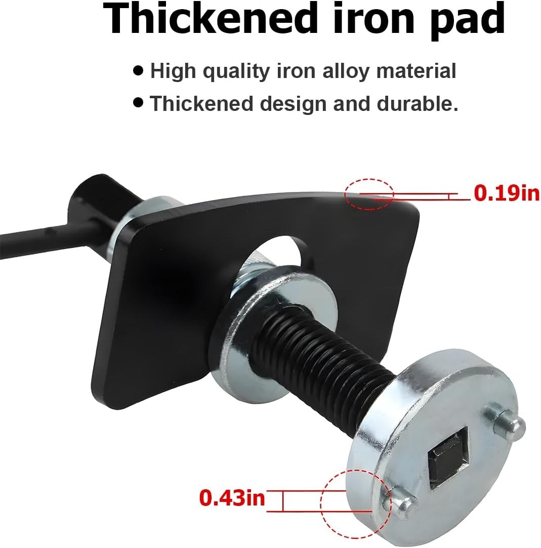 Car Brake Piston Wind Back Tool, 3pcs/Set Brake Caliper Piston Rewind Tool, Auto