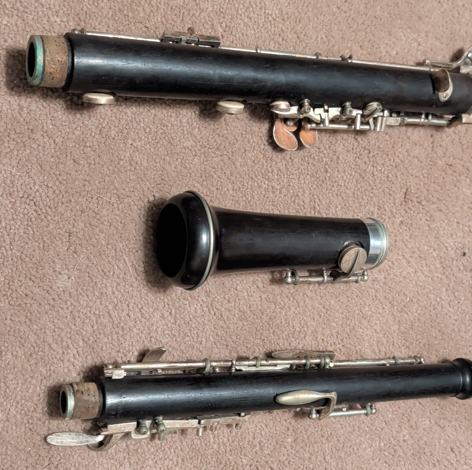 L. LEBRETTE SM Oboe Black Wood Paris Woodwind Instrument