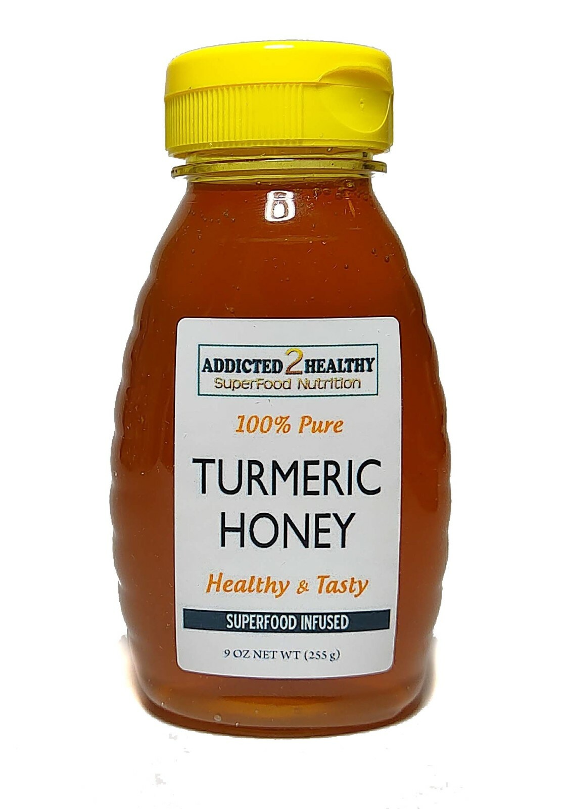 Turmeric Honey 9 oz. - Antioxidants + Anti-Inflammatory, Awesome and Unique