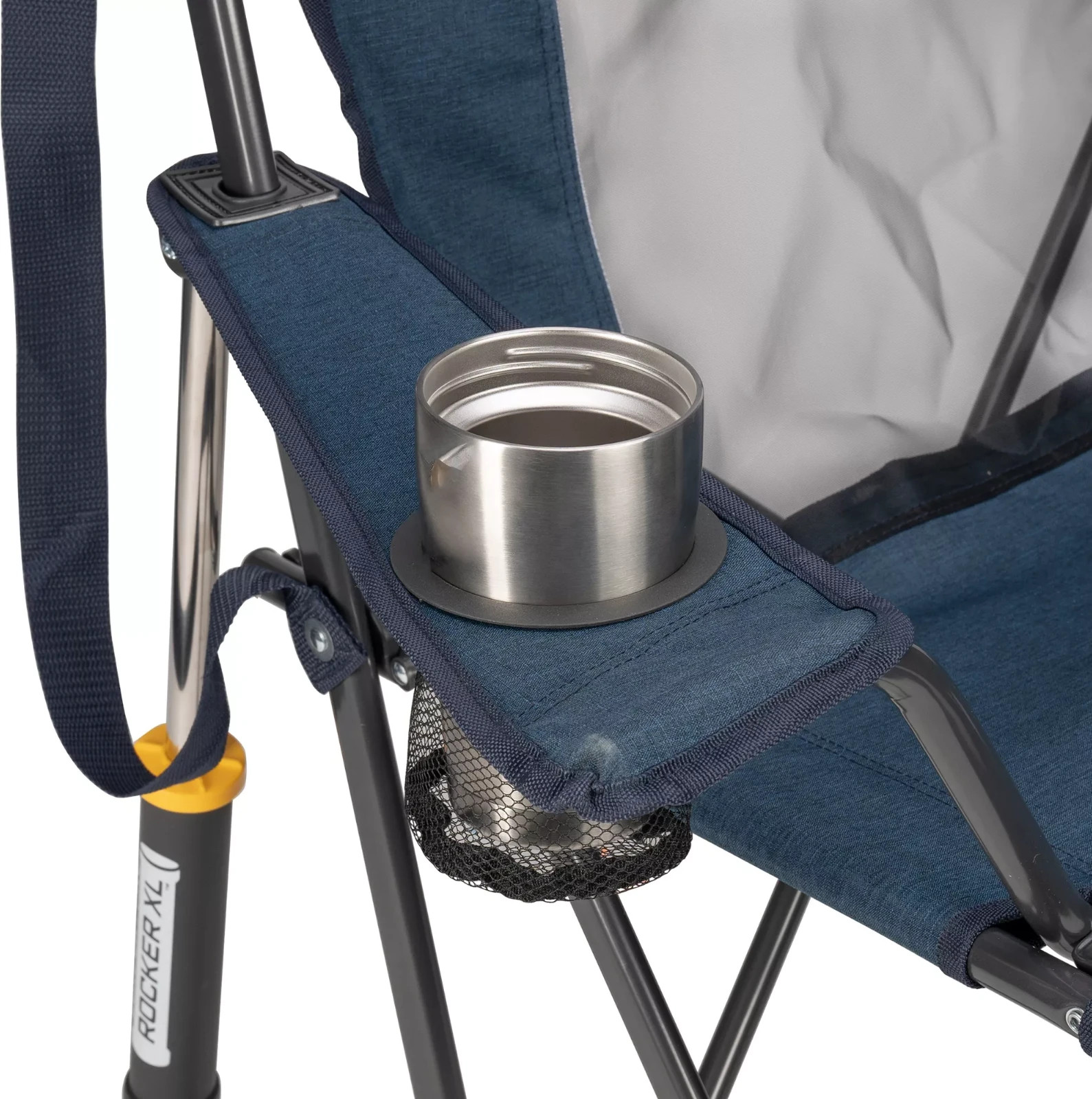 GCI Outdoor Comfort Pro Rocker XL Chair Color: Heathered Indigo