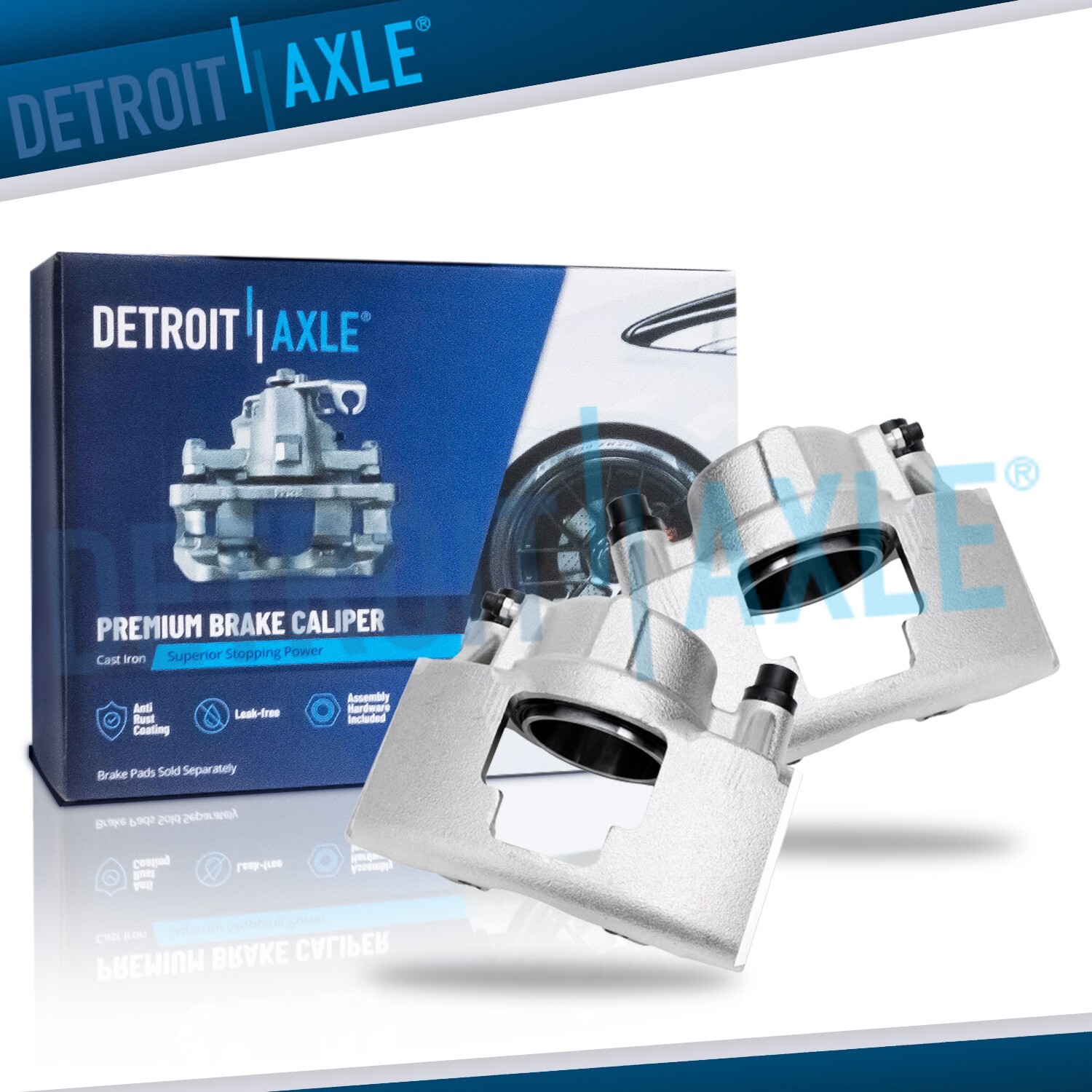 Front Disc Brake Calipers for GMC Chevy K1500 K2500 C2500 K3500 Suburban Yukon