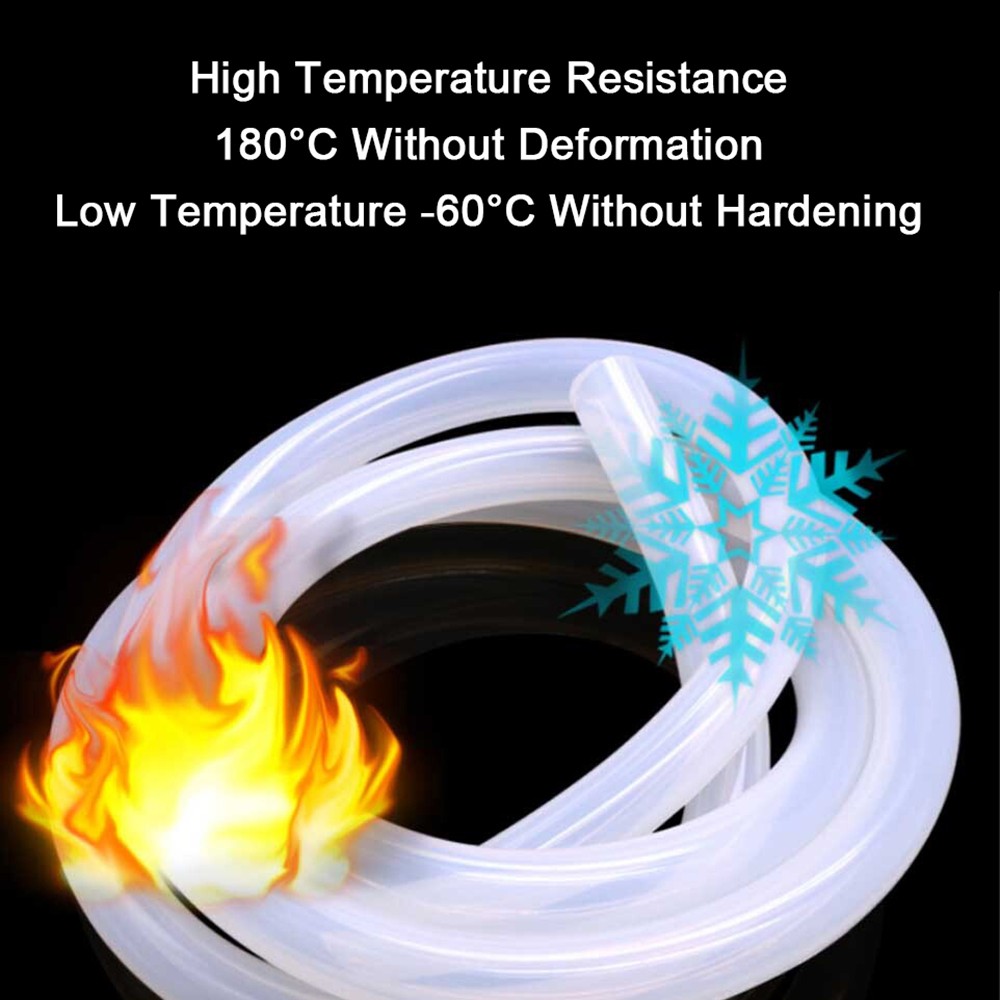 Clear Silicone Tube Food Grade Rubber Soft Pipe Beer Milk Drink Pipes Water Hose