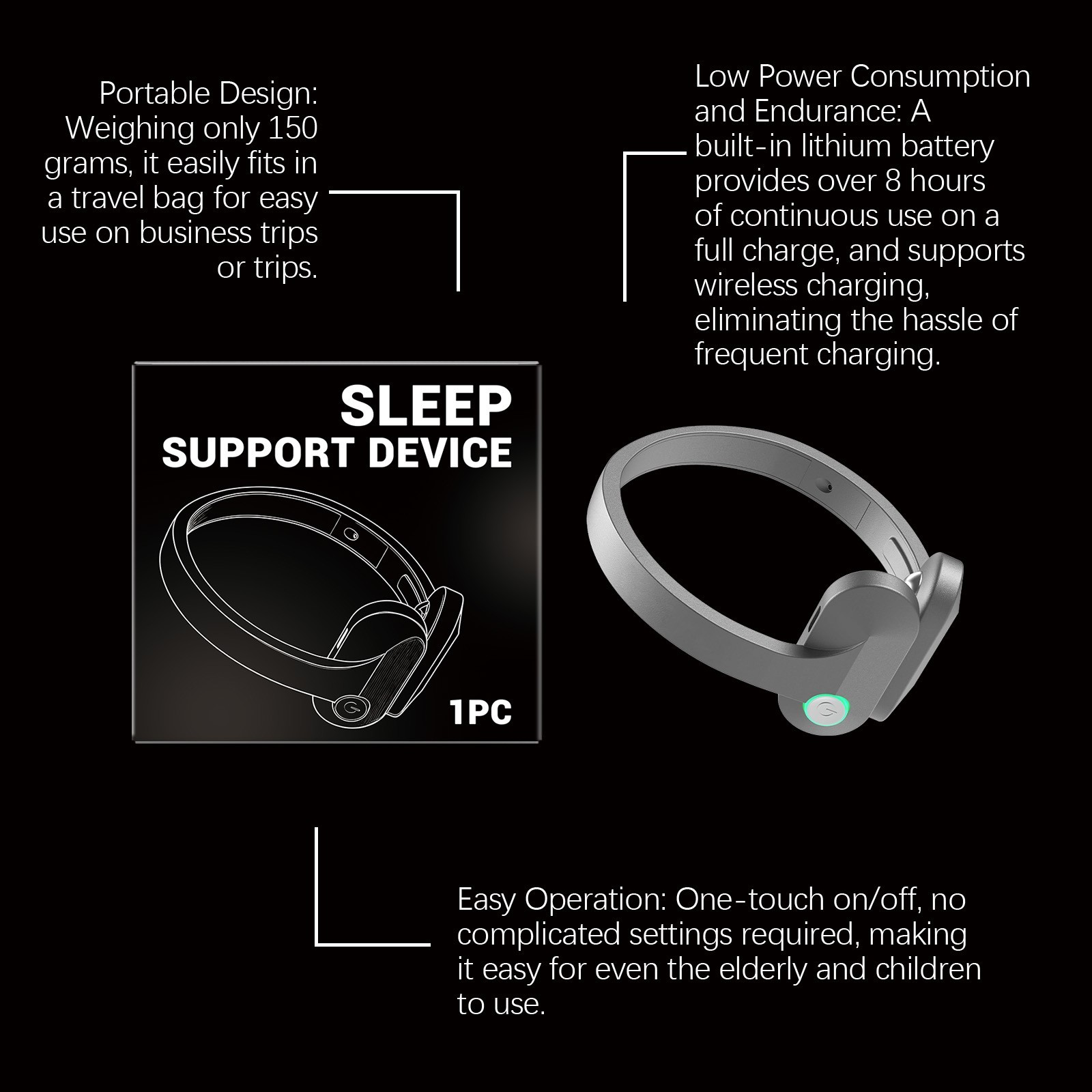 Pulsetto Vagus Nerve Stimulation Device Personalized Stress Relaxation Device