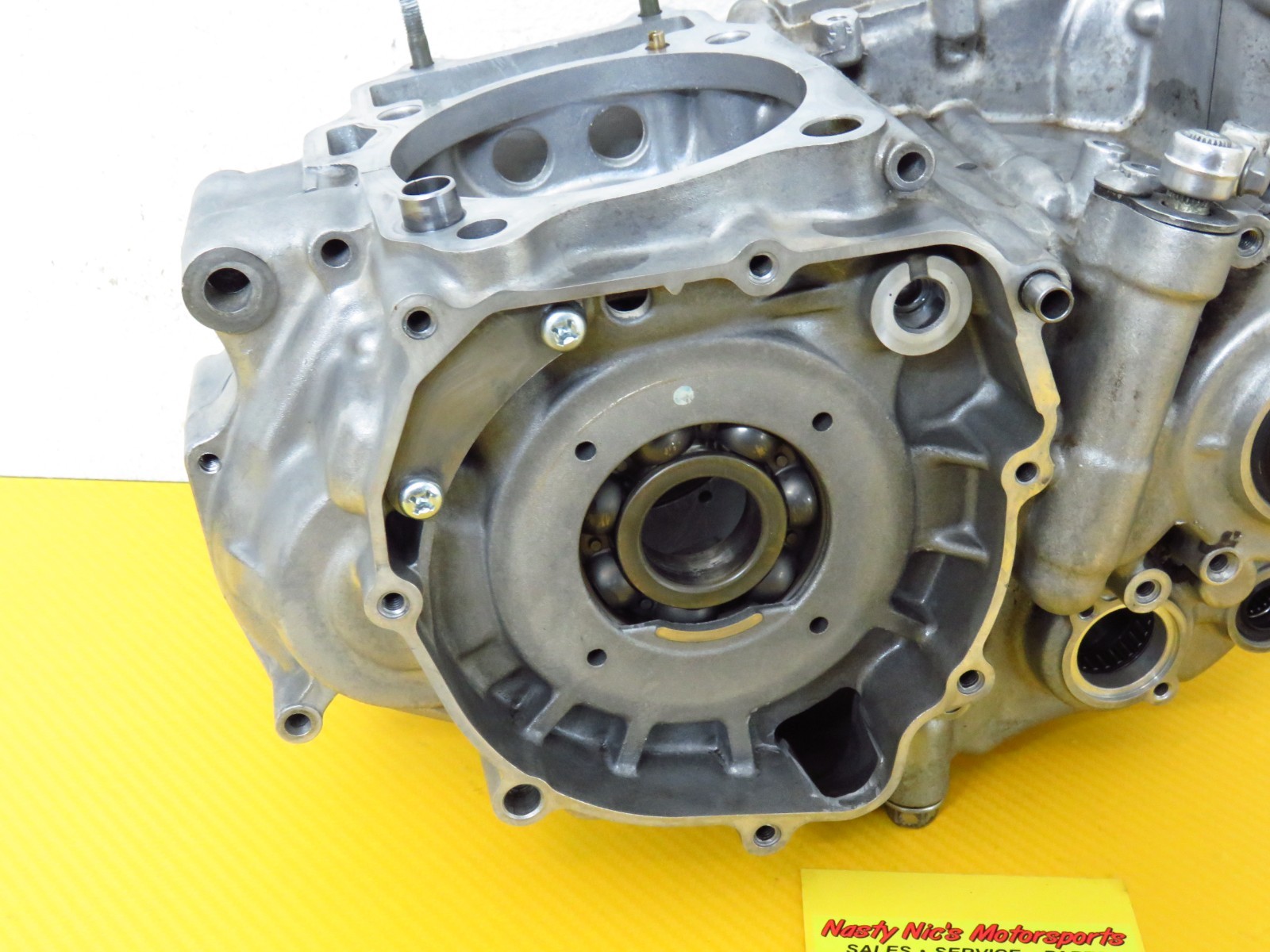 2005 Suzuki Dr-Z400s OEM CRANKCASE left right crank case cases MATCHING good