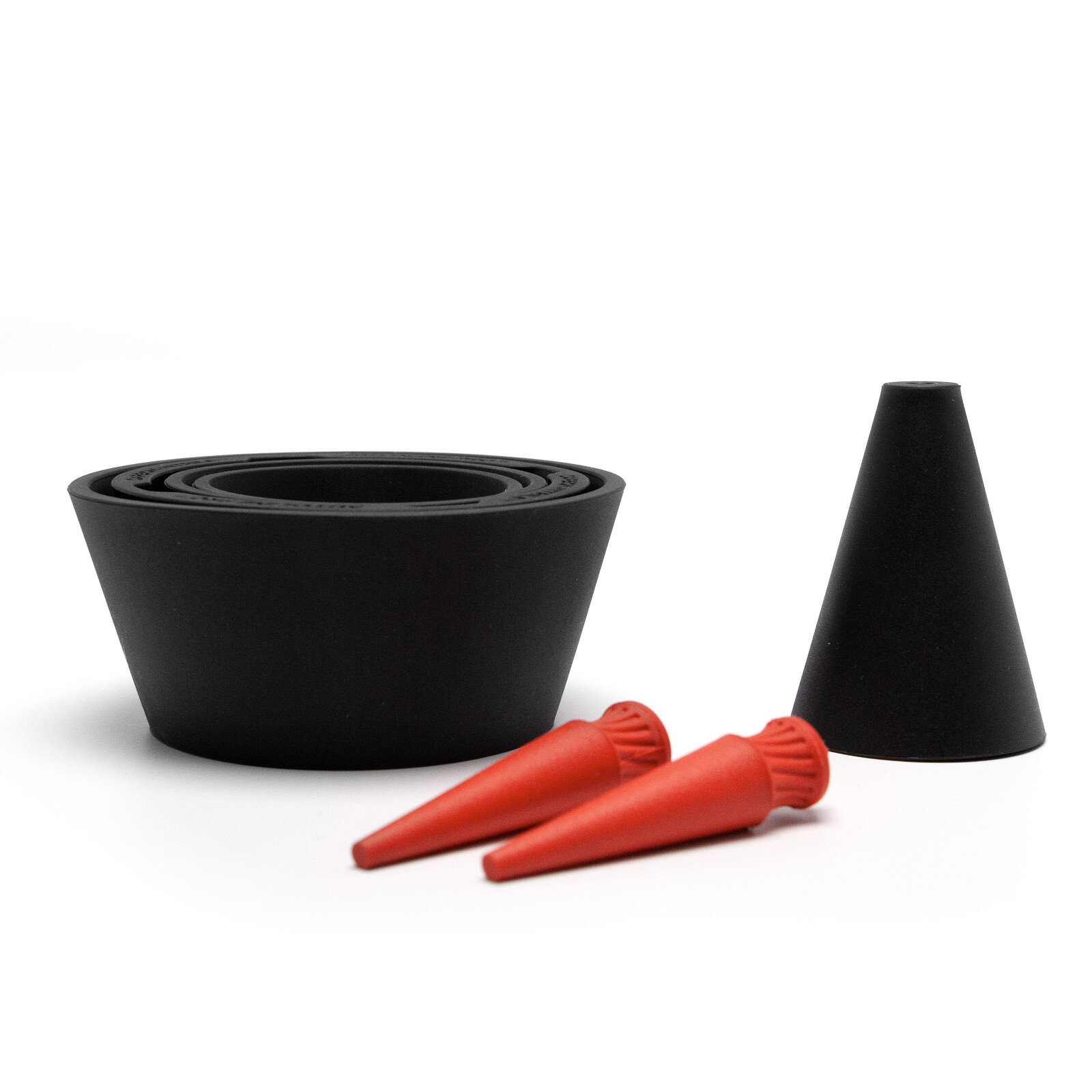 Cone and Plugs 2-in-1 Universal Adapter Automotive EVAP Smoke Machine