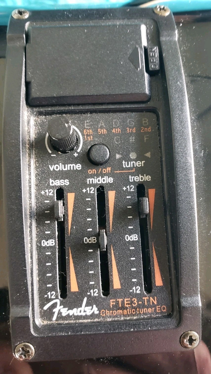 Fender T-bucket Electric Acoustic Guitar 300CE As-is