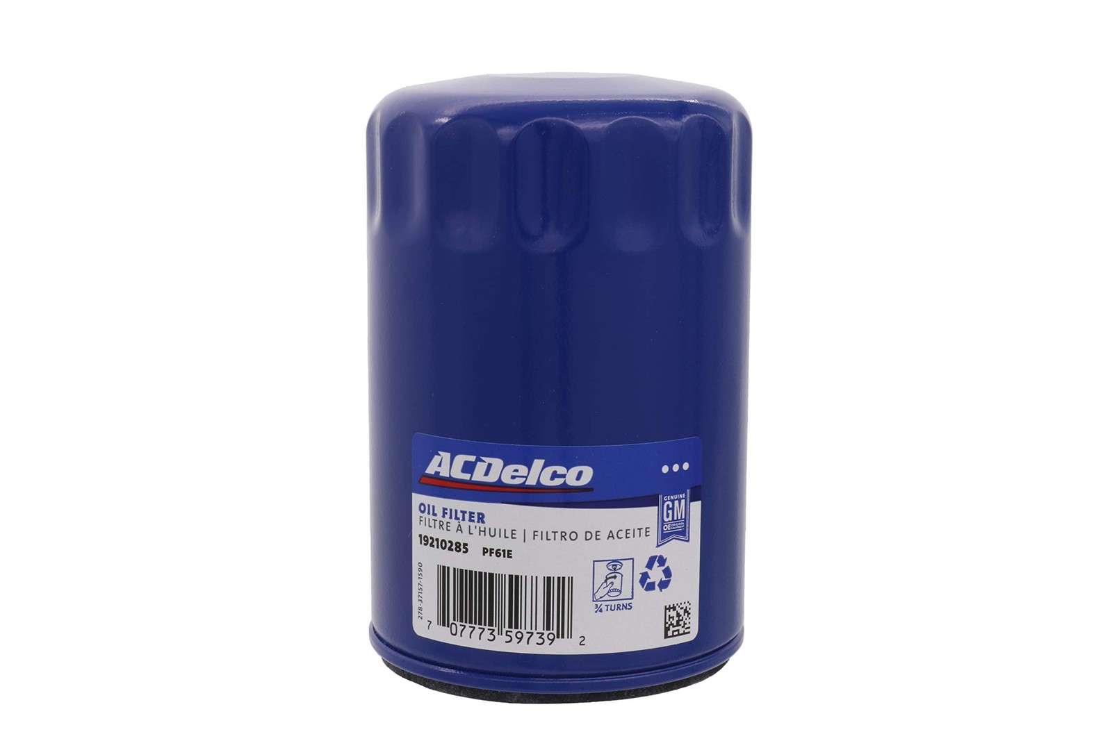 ACDelco GM Original Equipment PF61E Engine Oil Filter 1 Pack
