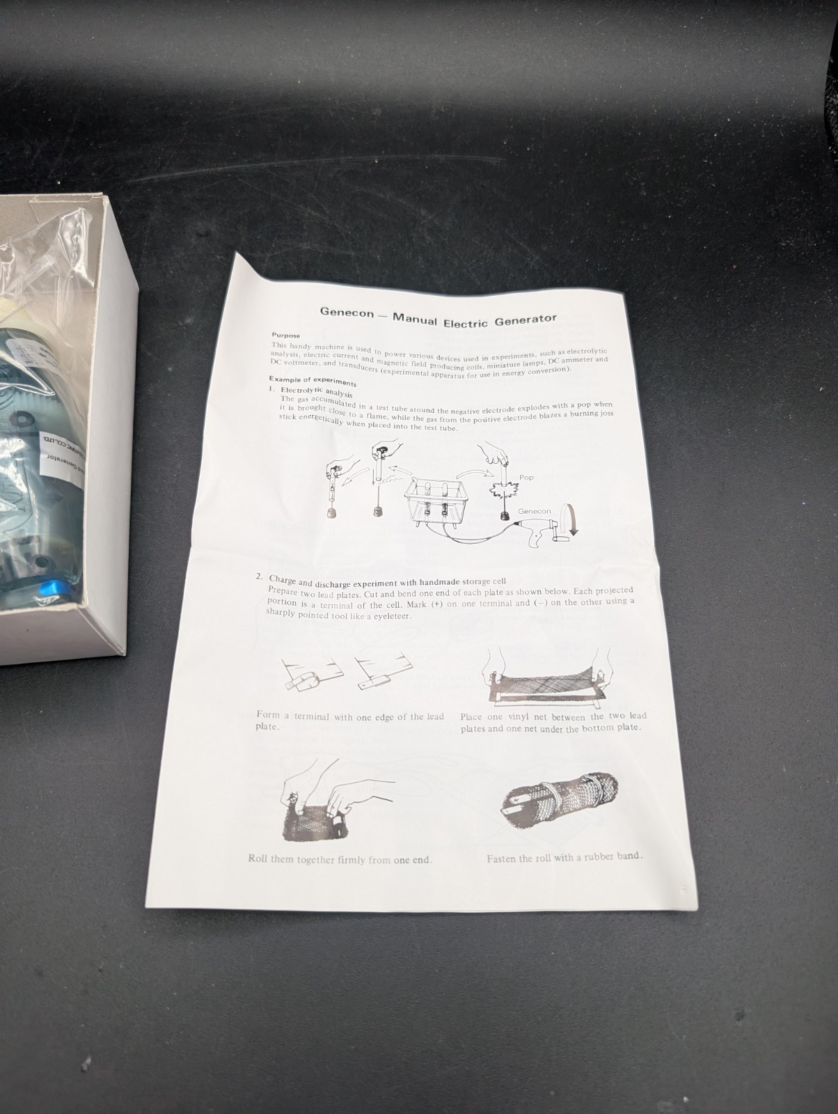 Genecon Nakamura Hand Operated Generator B-2631