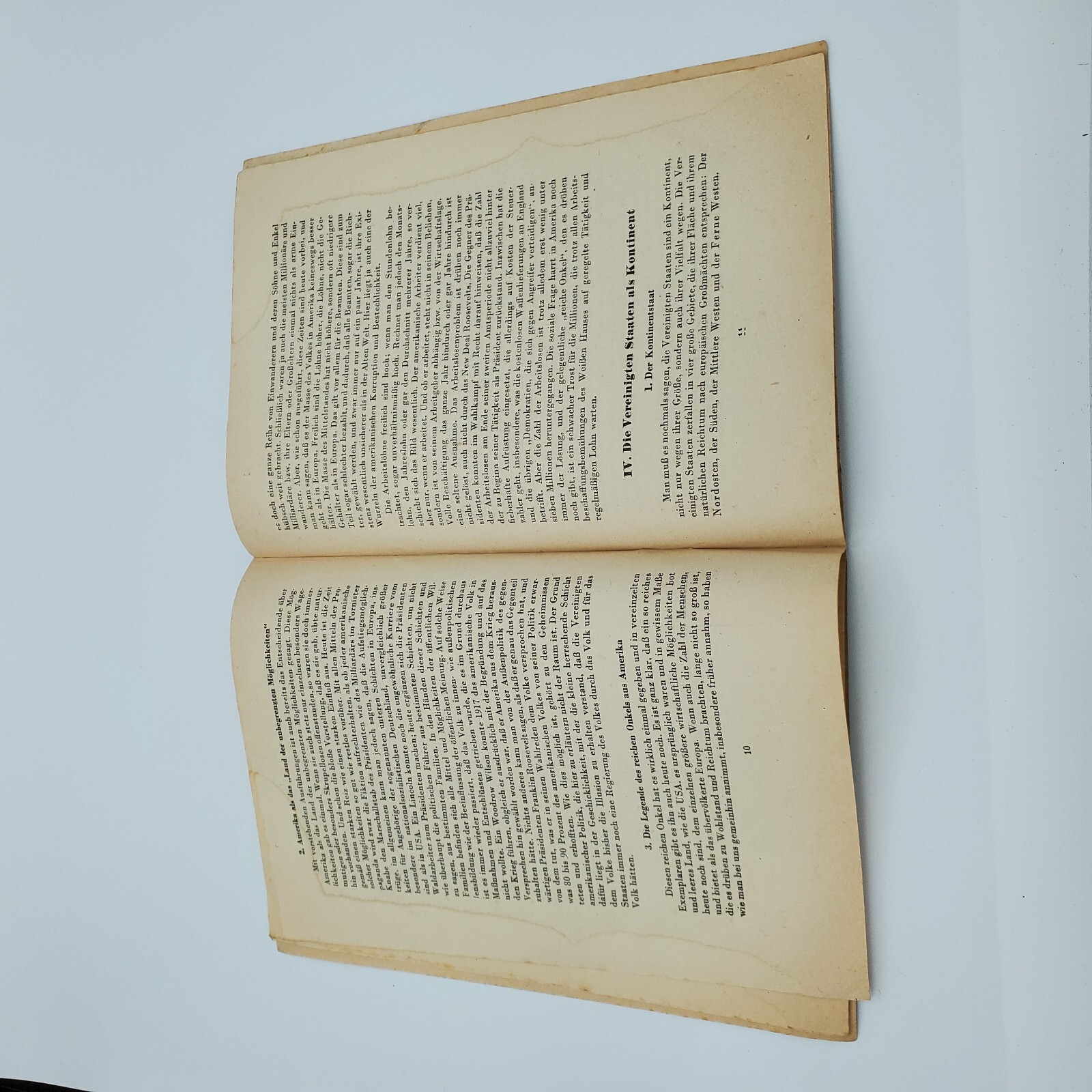 WW2 German Wehrmacht Tornisterschrift USA Colin Ross 1941 Heft 47 OKW Original