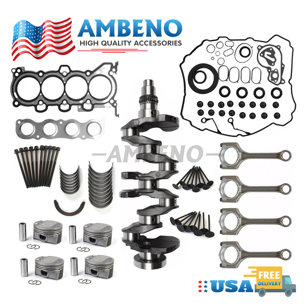 G4NH 2.0L Engine Overhaul Rebuild Kit - Crankshaft Rods For Hyundai Elantra Kia