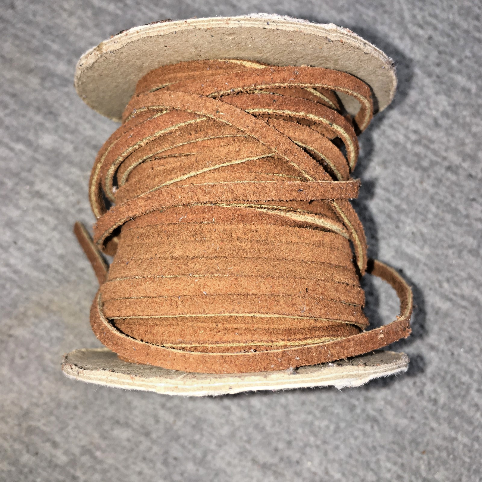 Suede Lace 1/8" x 25yd Spool Craft Leather Lace Various Colors LOT OF 6