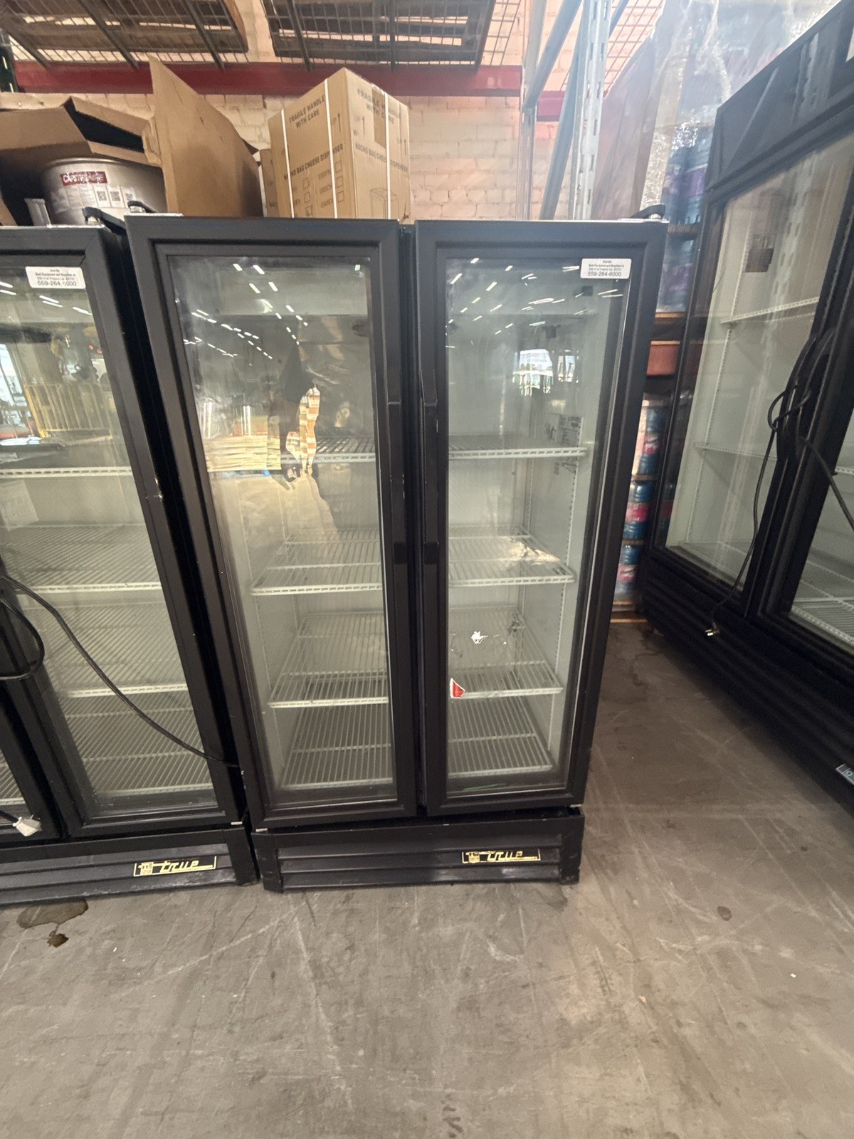 Commercial Refrigerator Glass Door Beverage Display Merchandiser