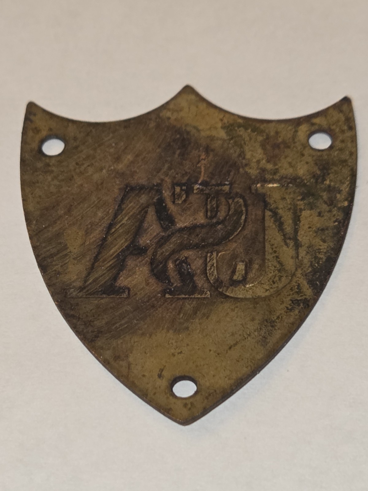 Rare 1861 CIVIL WAR USA Saddle Tag ILL FATED ALLEGHENY ARSENAL MUNITIONS DEPOT