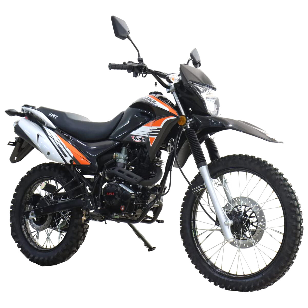 X-PRO Hawk 250 Dirt Bike Dual Sports Enduro Street Bike Motorcycle Free Shipping