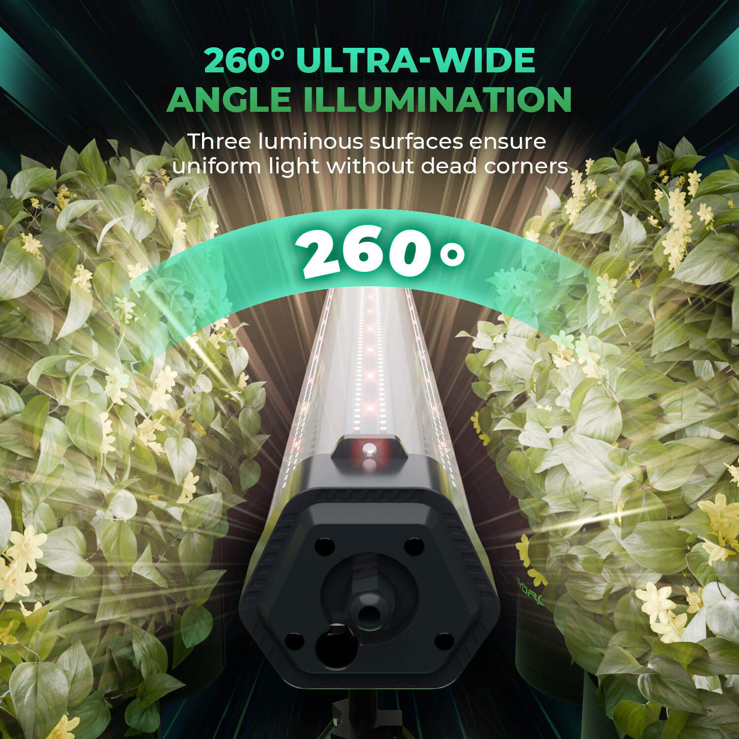 Mars Hydro ADlite 100 Under Canopy 100W SUPPLEMENTAL LED GROW LIGHT BAR