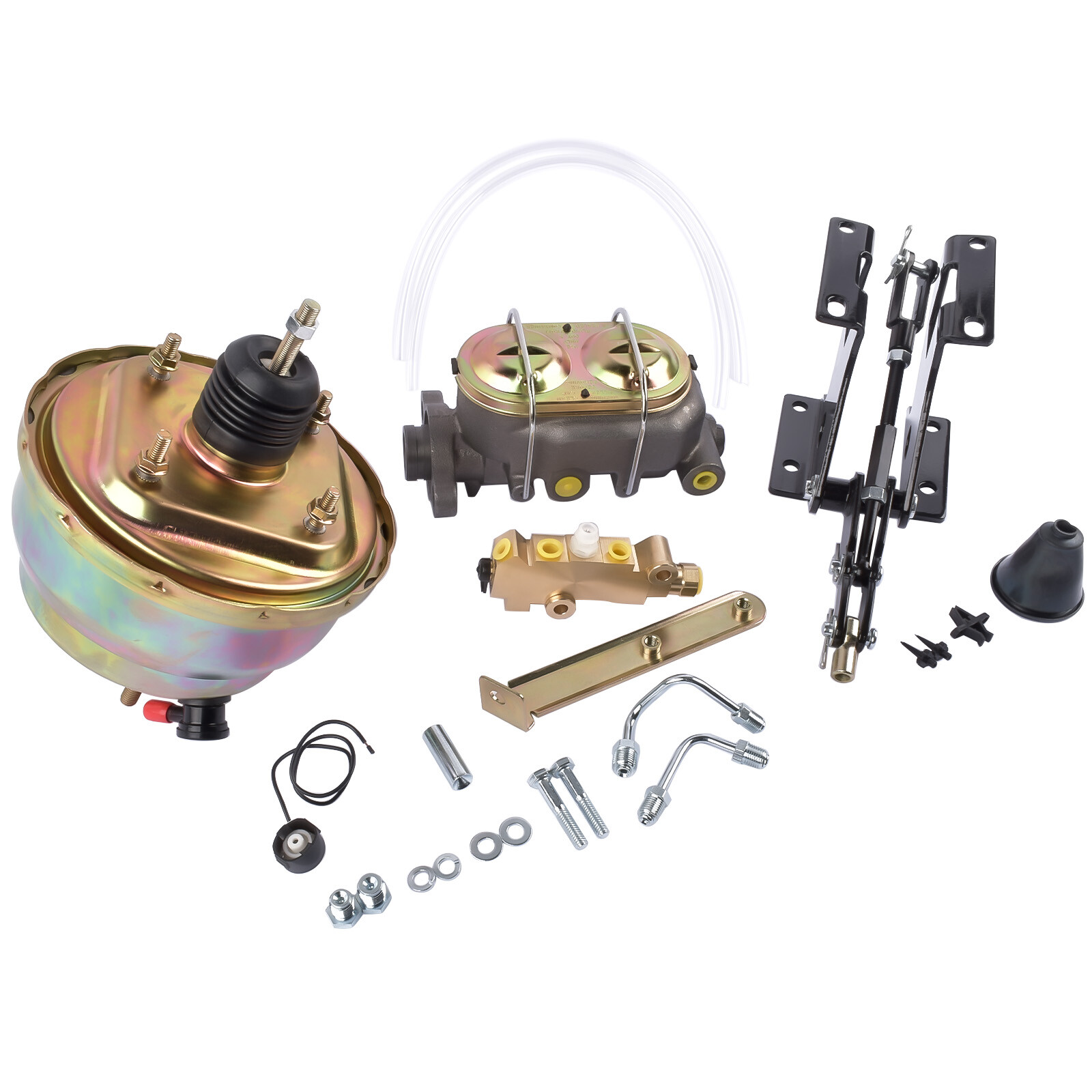 Brake Booster & Master Cylinder Disc Drum Kit for Chevy Truck C10 Suburban 67-72