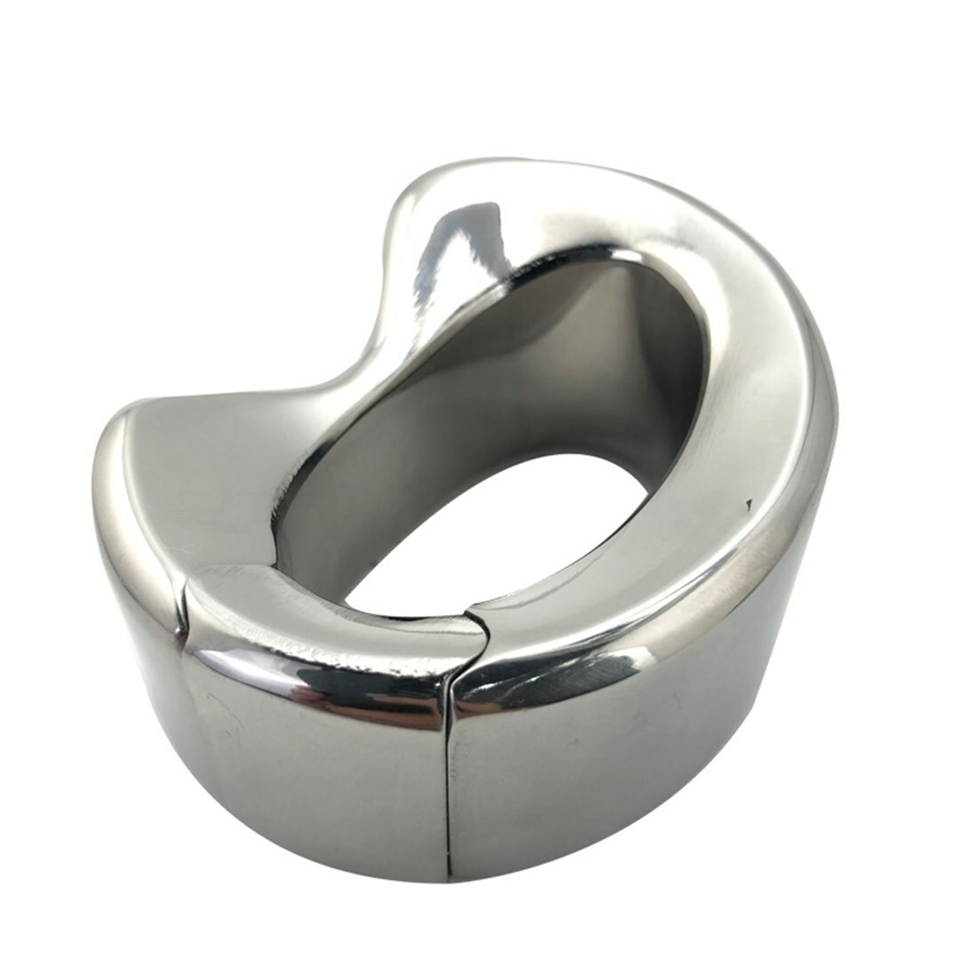 Men Oval Ball Stretcher Weight Stainless Steel Ball Stretching Weights 4 Sizes