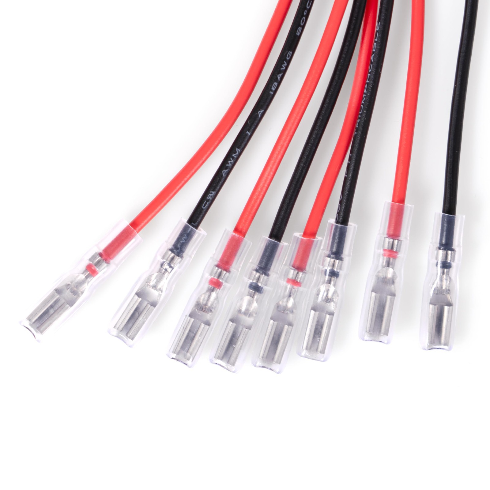 110 Terminal Wires – Mini Spade Quick Connect/Disconnect 0.110" (2.8mm) Femal...