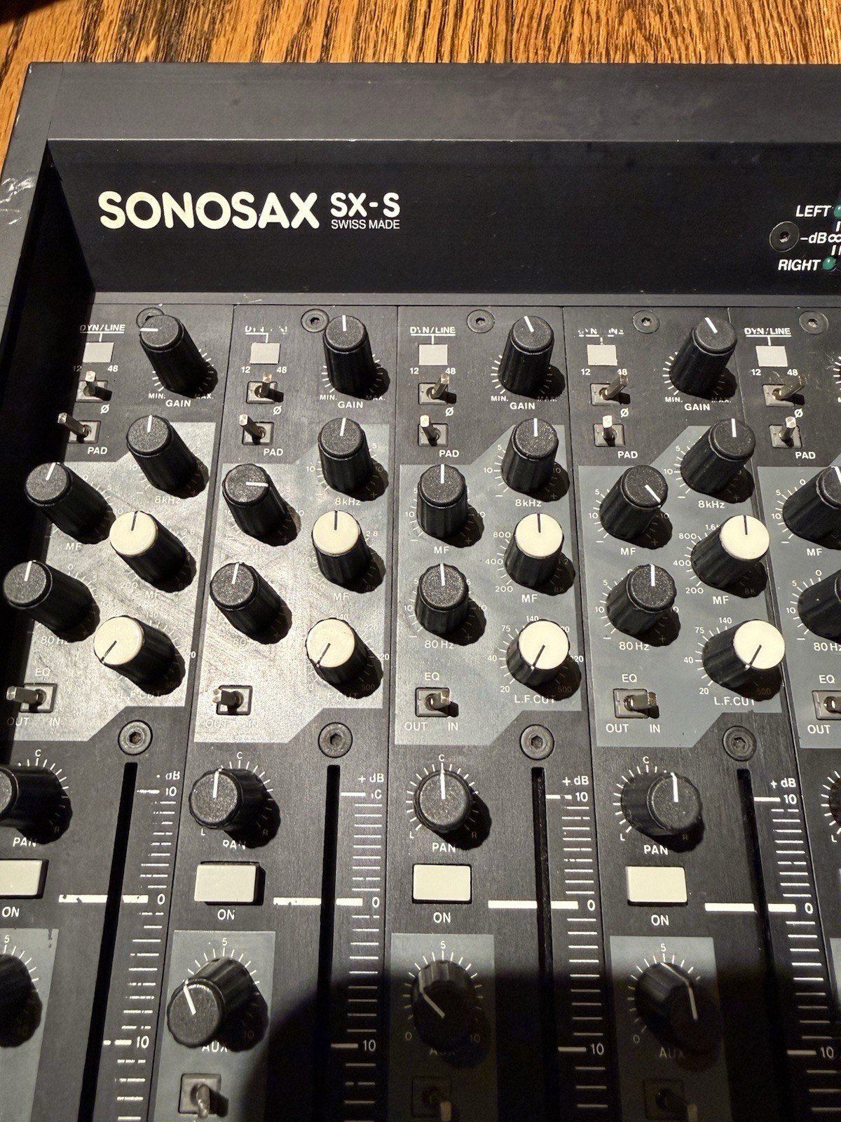 Sonosax SX-S6 Portable Mixing Console With Accessories and Flight Case