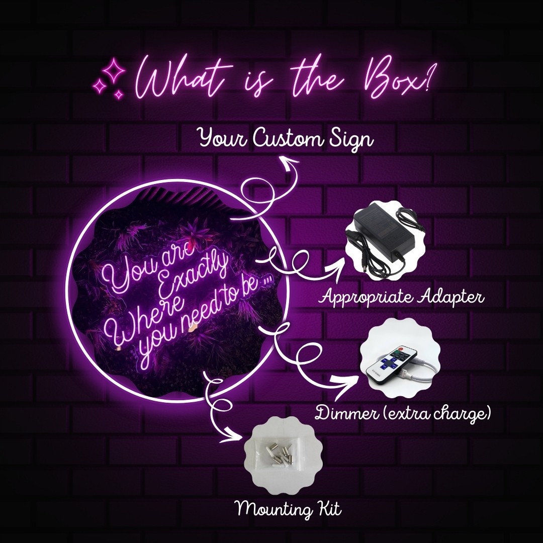 Custom Neon Sign| LED Personalized Acrylic Logo| RGB Home Decor Sign