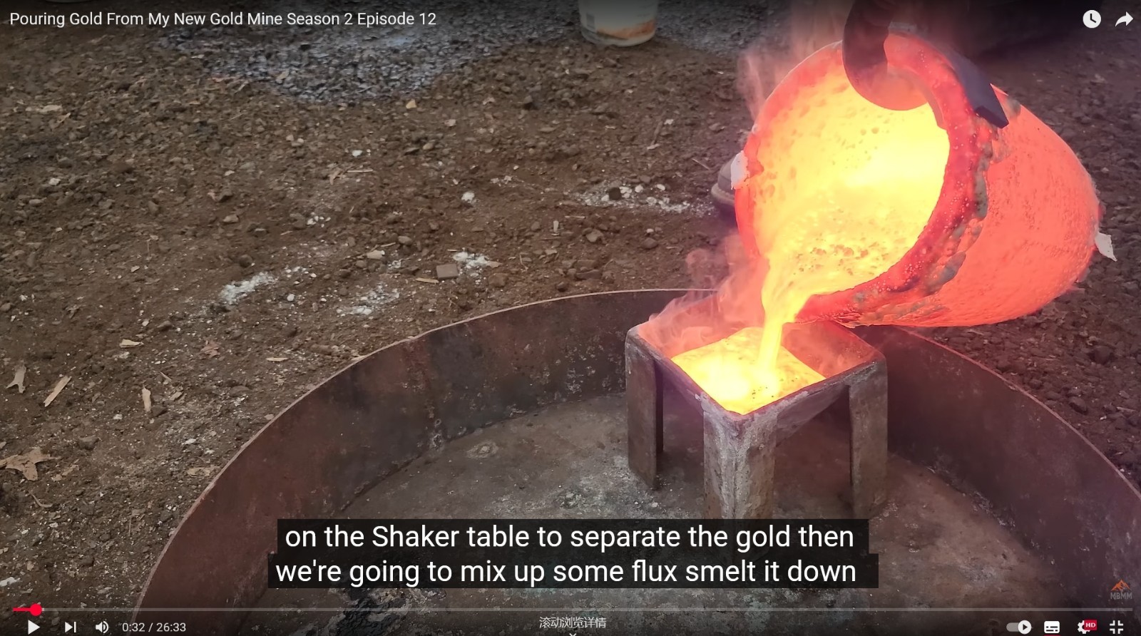 Casting Metal Melting Ingot Mold Refining Smelting Mould - Melting Mold 8"