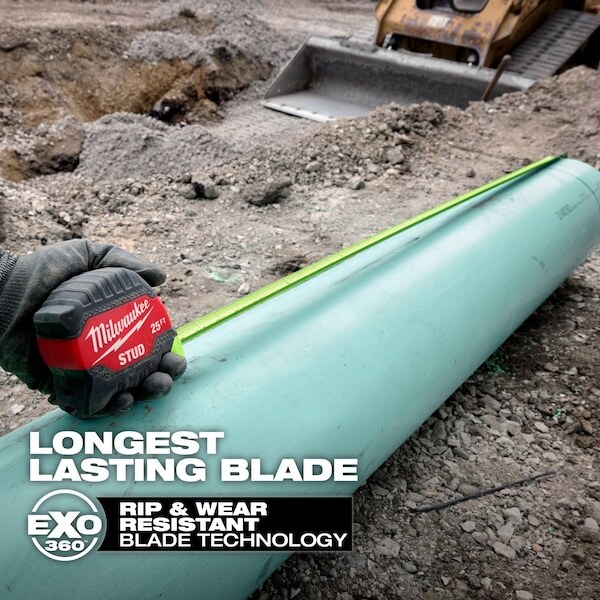 Milwaukee Tool 48-22-1425E Tape Measure,25 Ft L Blade Sae