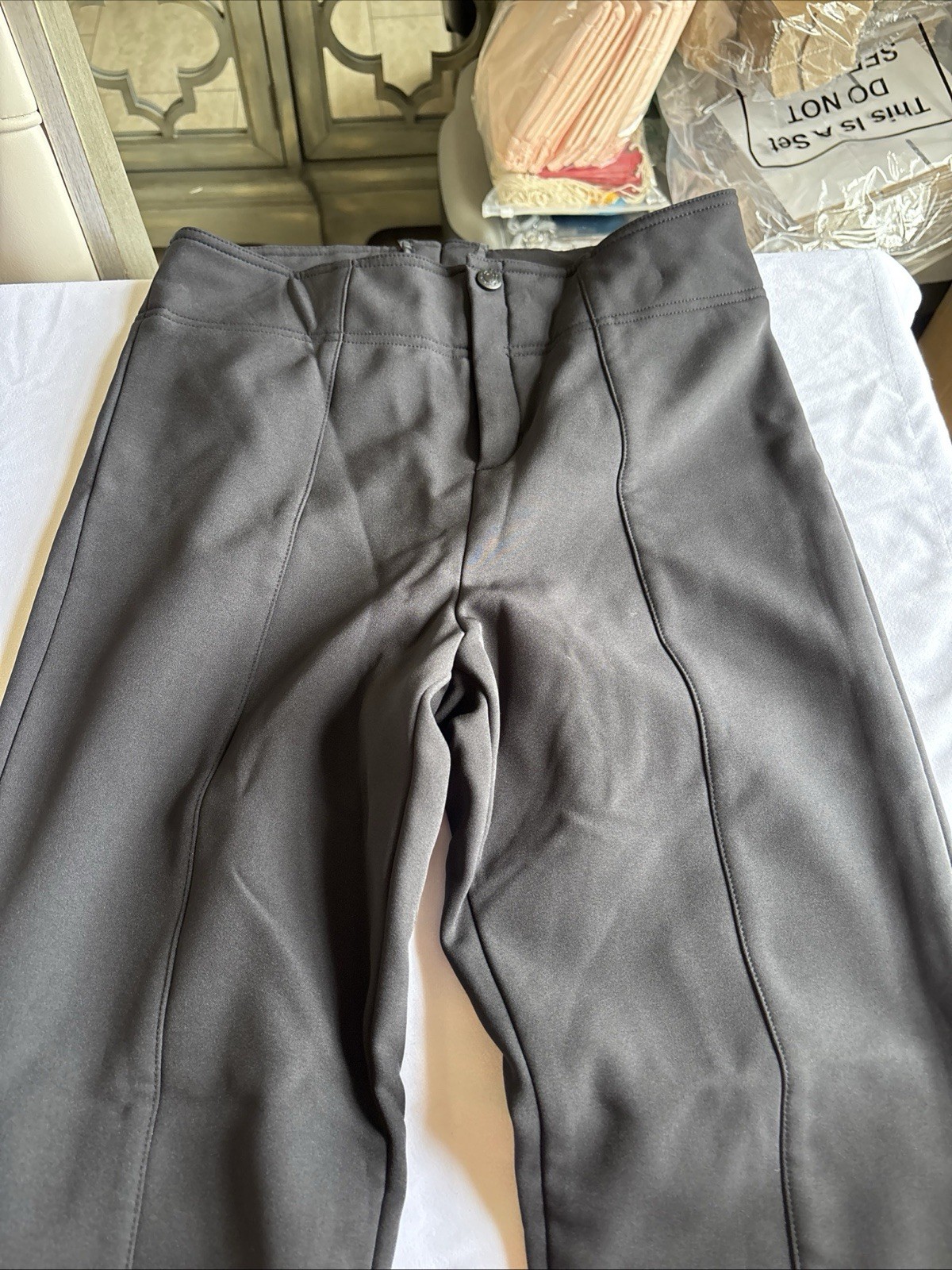 The North Face Womens Ski Pants Schoeller Softshell Black Small Petite