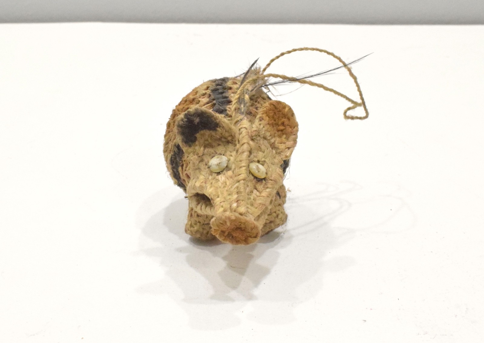 Papua New Guinea Woven Fiber Dream Spirit Pig Latmul Tribe