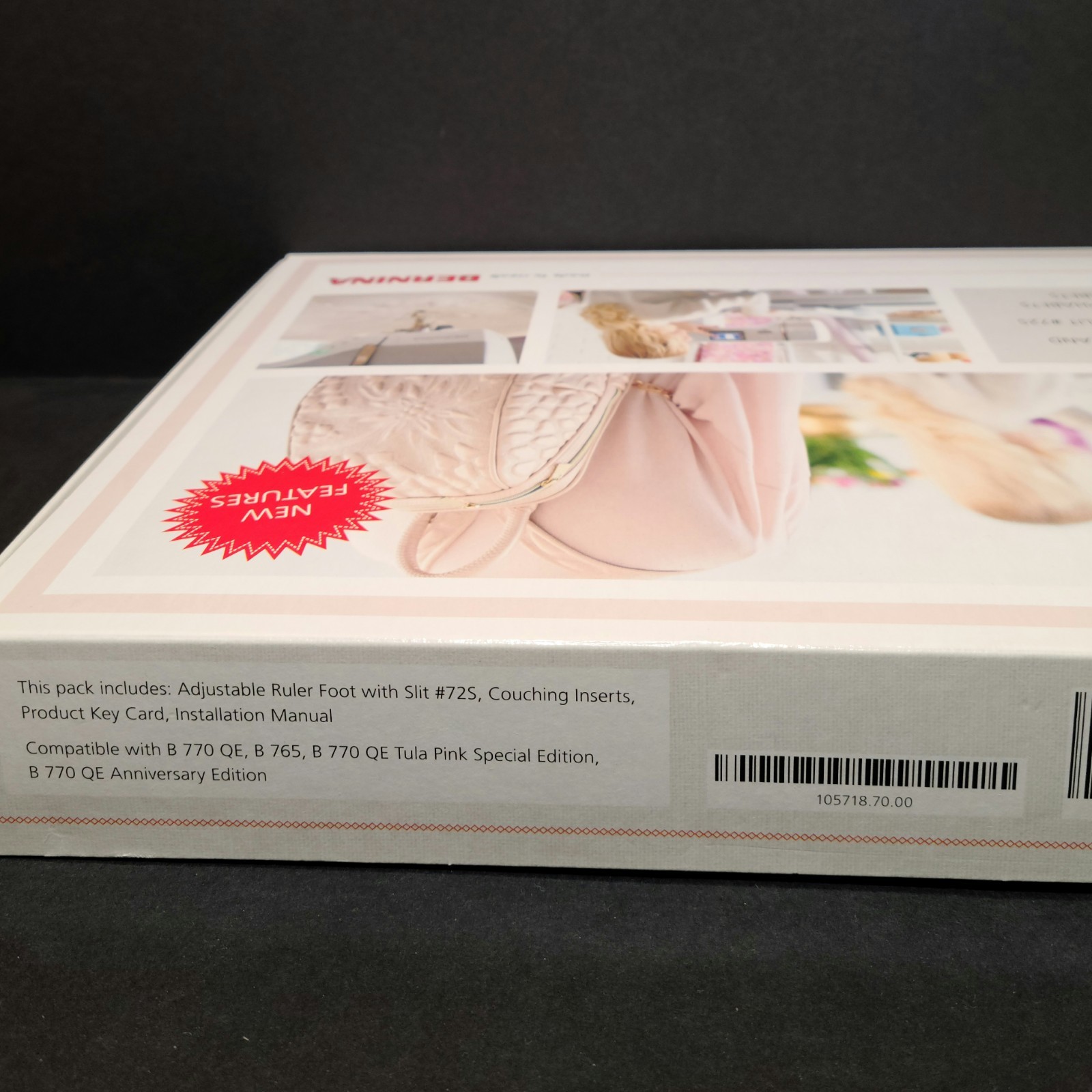 Bernina PLUS Upgrade for Bernina B 770 QE & 765 Advanced Software + Tools - NEW!