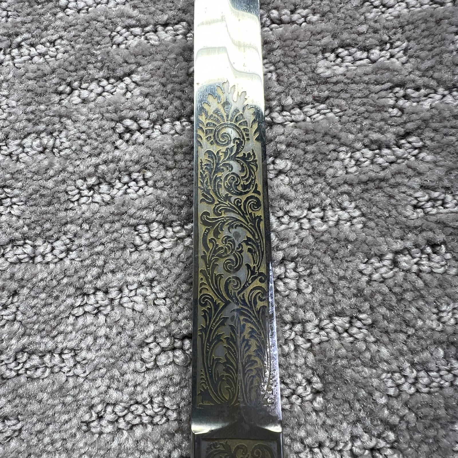 Vintage J.H. Wilson Knights Templar Ceremonial Sword Smallsword Bone Handle USA