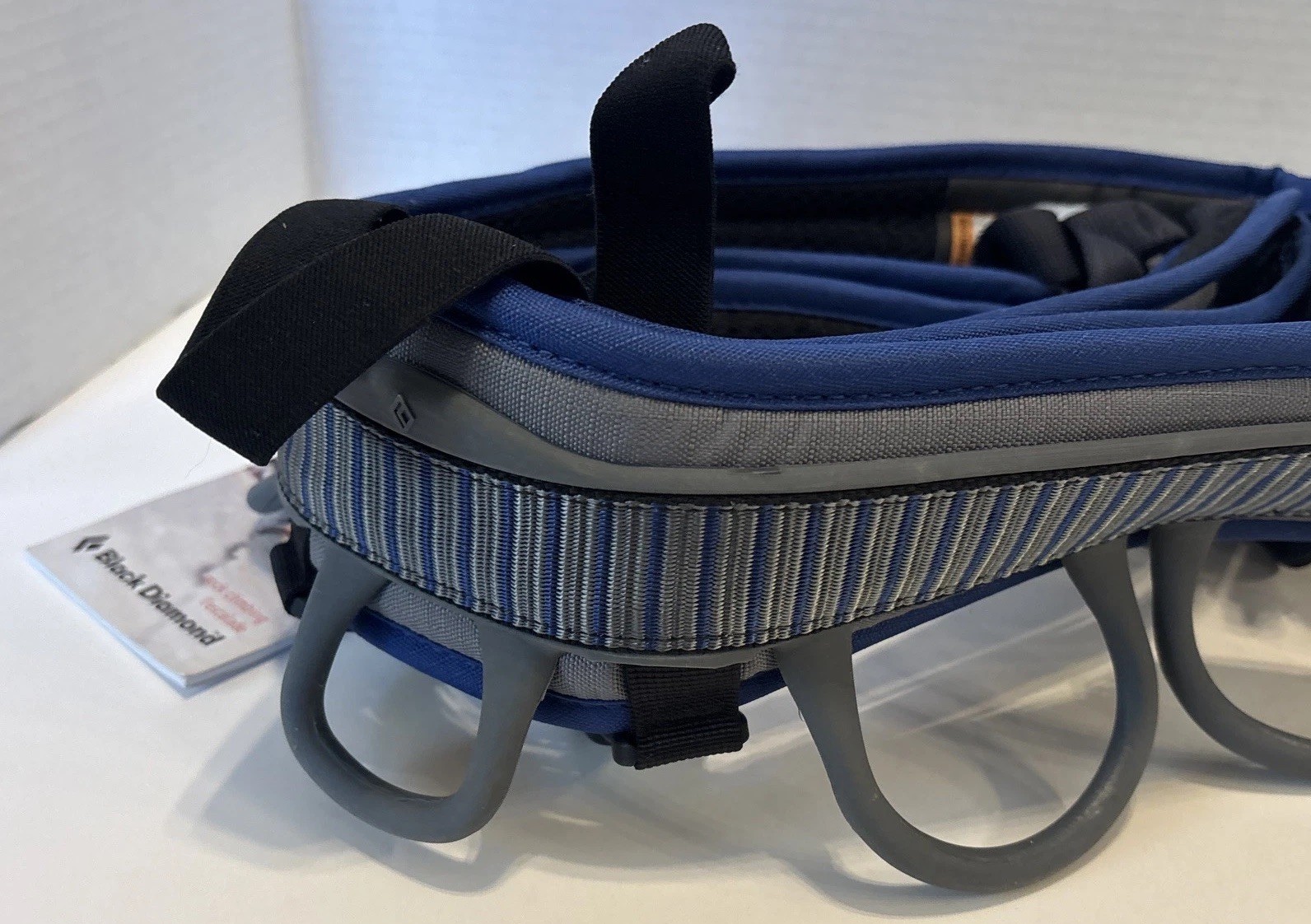 Women's Black Diamond Primrose All Around Climbing Harness Size 12 Blue Gray