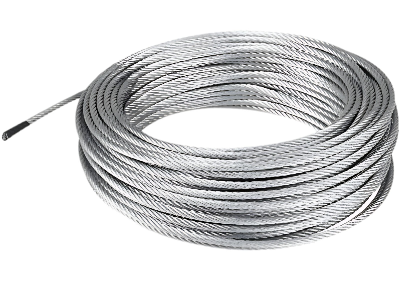 304 Stainless Steel Cable Wire Rope 1/8" 7x19 for DIY Decking Railing System