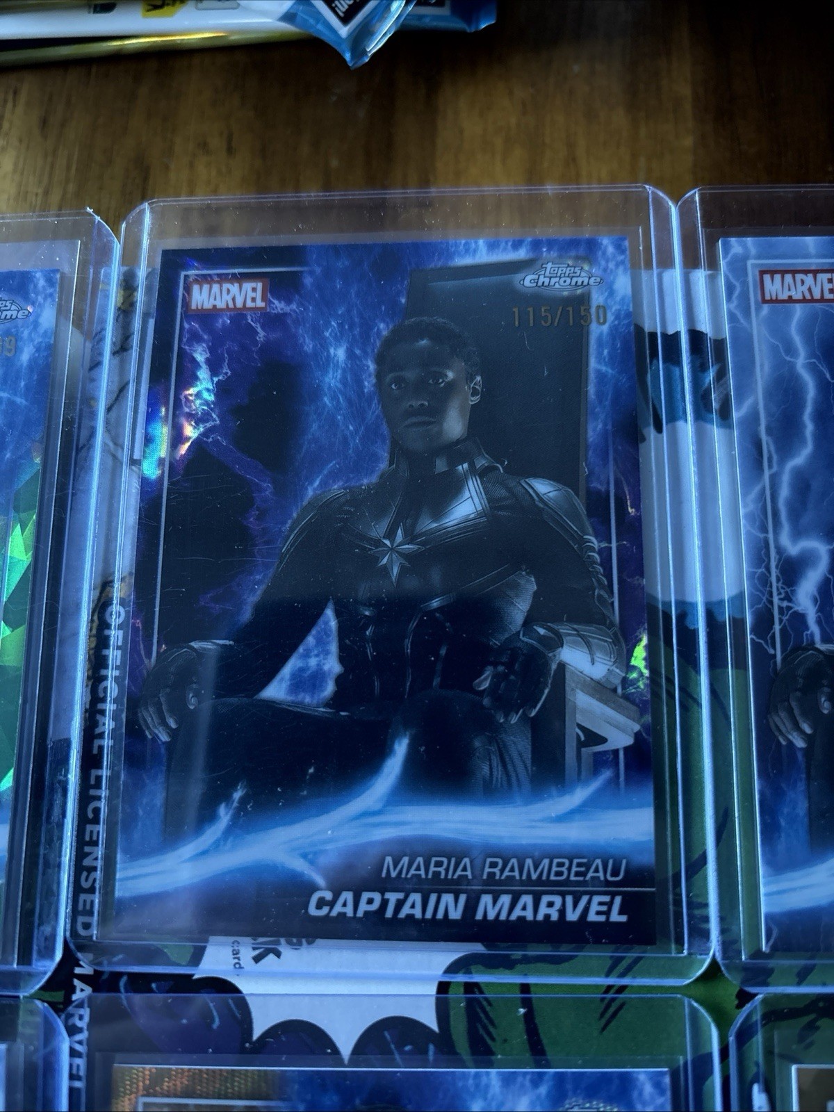 2025 Topps Marvel Chrome/sapphire Numbered Cards Lot