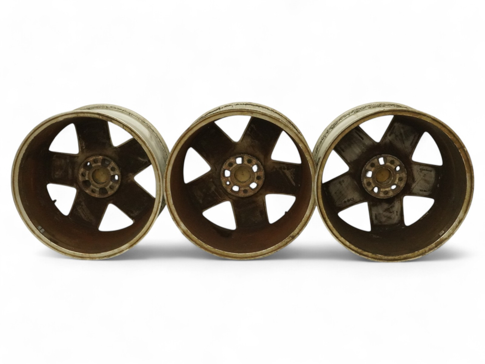 2003 - 2010 Audi A8 D3 Wheel Rim Cg3 5-112Mm 5 Spoke 45Mm Offset Set Of 3 Oem