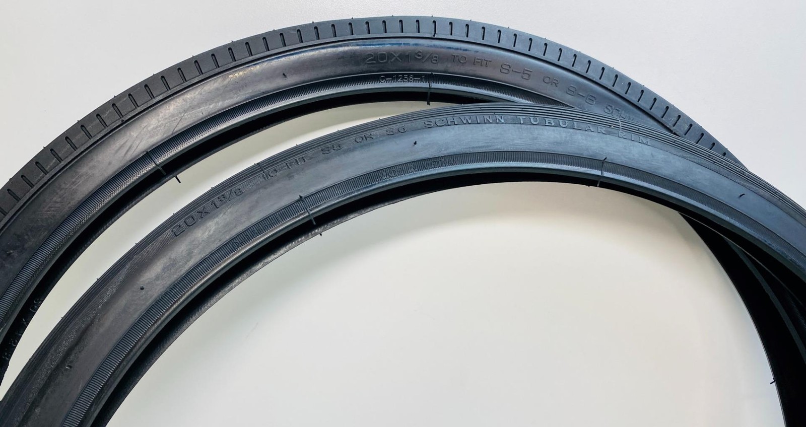 NEW Schwinn Approved FASTBACK 20 x 1-3/8" S5 S6 Front and Rear TIRES with TUBES