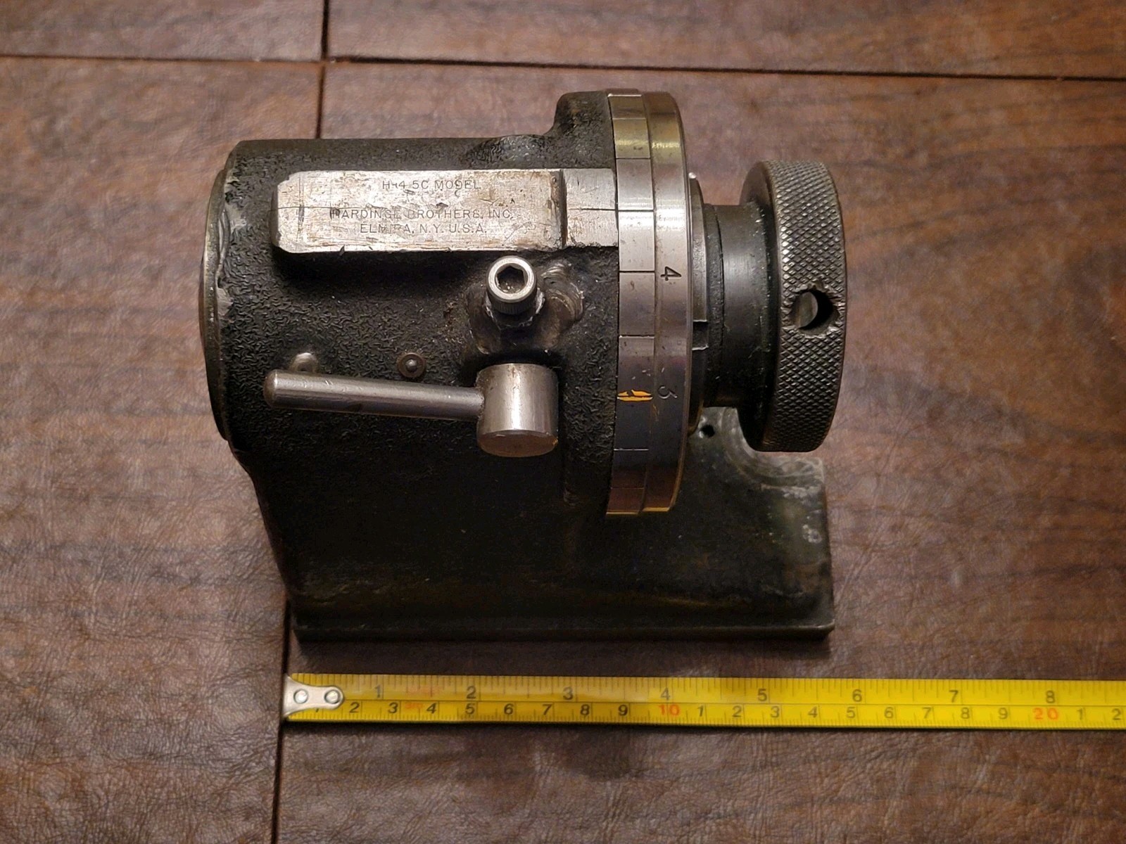 H-4 Hardinge 5C Collet Indexer, V-Block, Angle Block. Sine Bar, Lathe USA