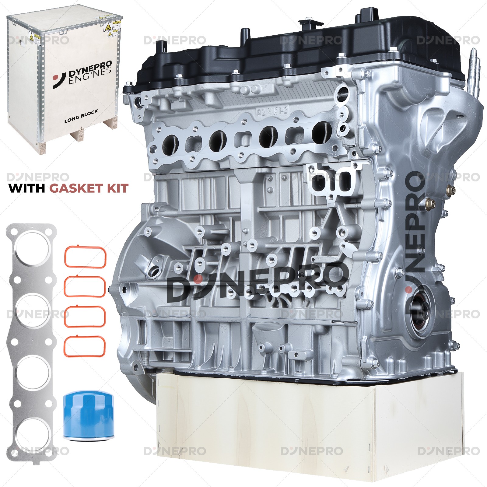 GDi Long block Engine Assembly For Hyundai Sonata Kia Optima 2011-2016 G4KJ 2.4L