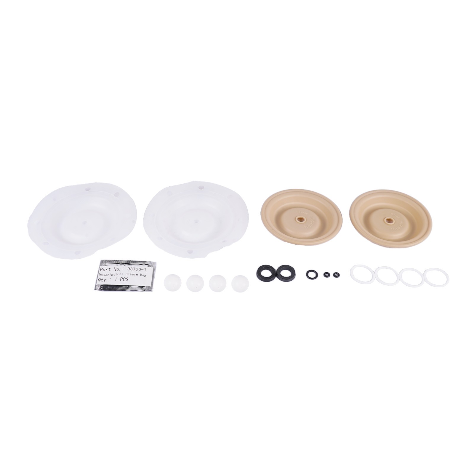 Pump Repair Kit 637427-TT Fits for Ingersoll Rand ARO Diaphragm Pump 637427TT
