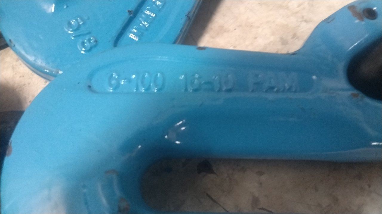 B/A Products Co. G10-5810SGG 5/8 In Overall Hook Size 10 Ft L Recovery Chain