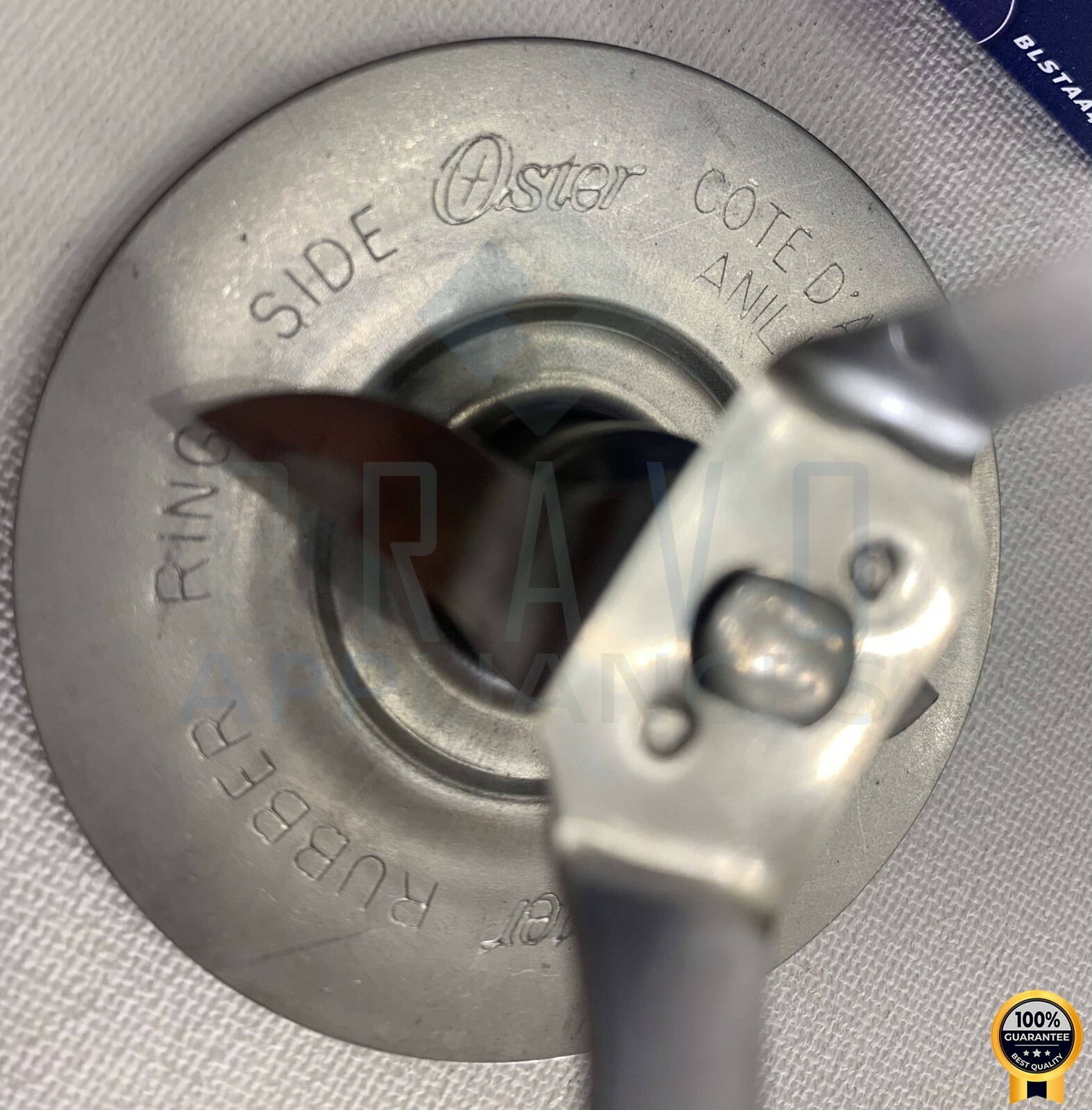 Genuine Oster Blender Stainless Steel Blade 4961 with one Gasket Sealing Ring