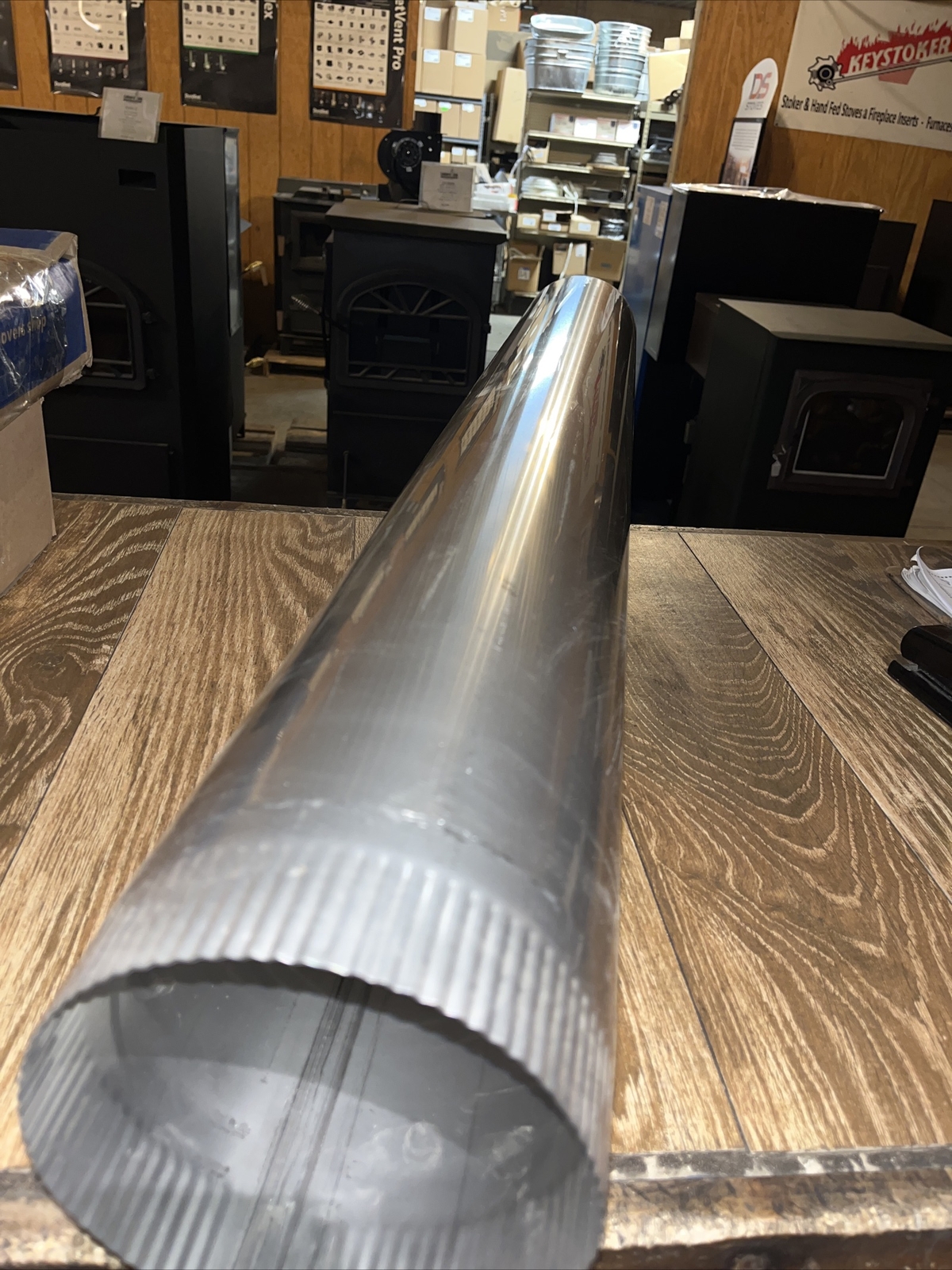 6”x48” Stainless Steel Stove Pipe