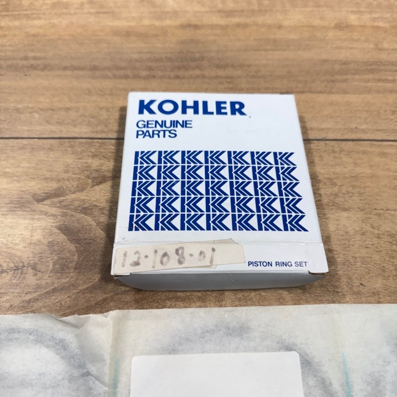 New KOHLER OEM NOS PISTON RING SET / STD / 12 108 01