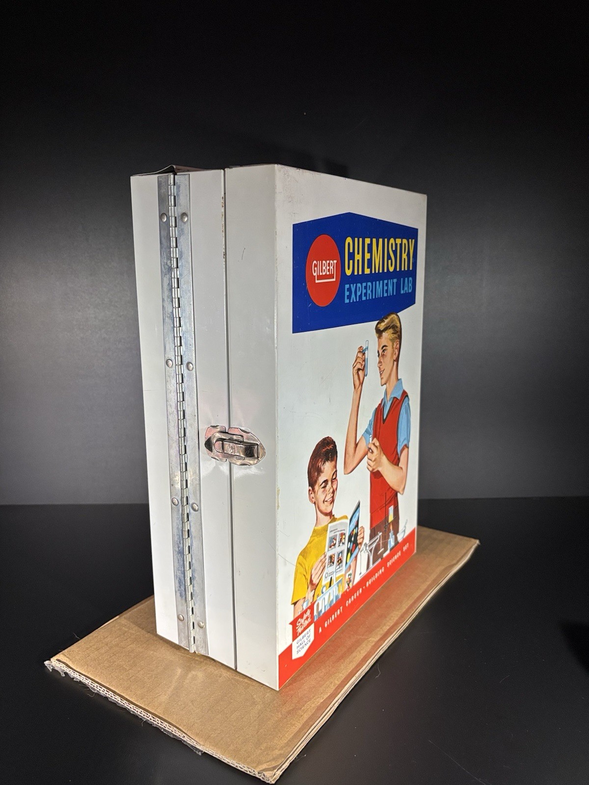 Vintage 1963 Gilbert Chemistry Lab Complete W/ Chemicals 100% Intact