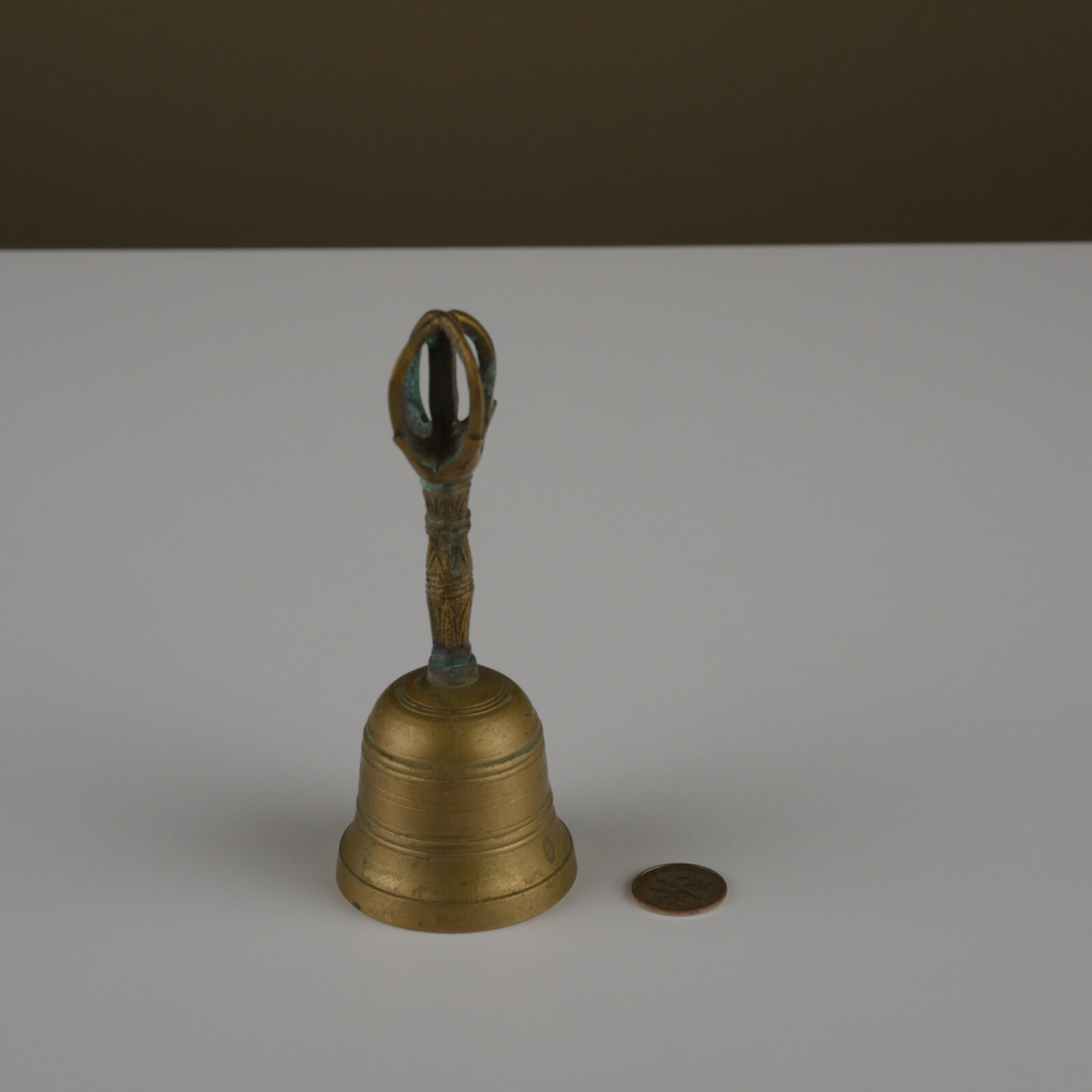 Buddhist Altar Equipment Gokorei Bell Five-Pronged Vajra Handle Buddhism VIDEO👍