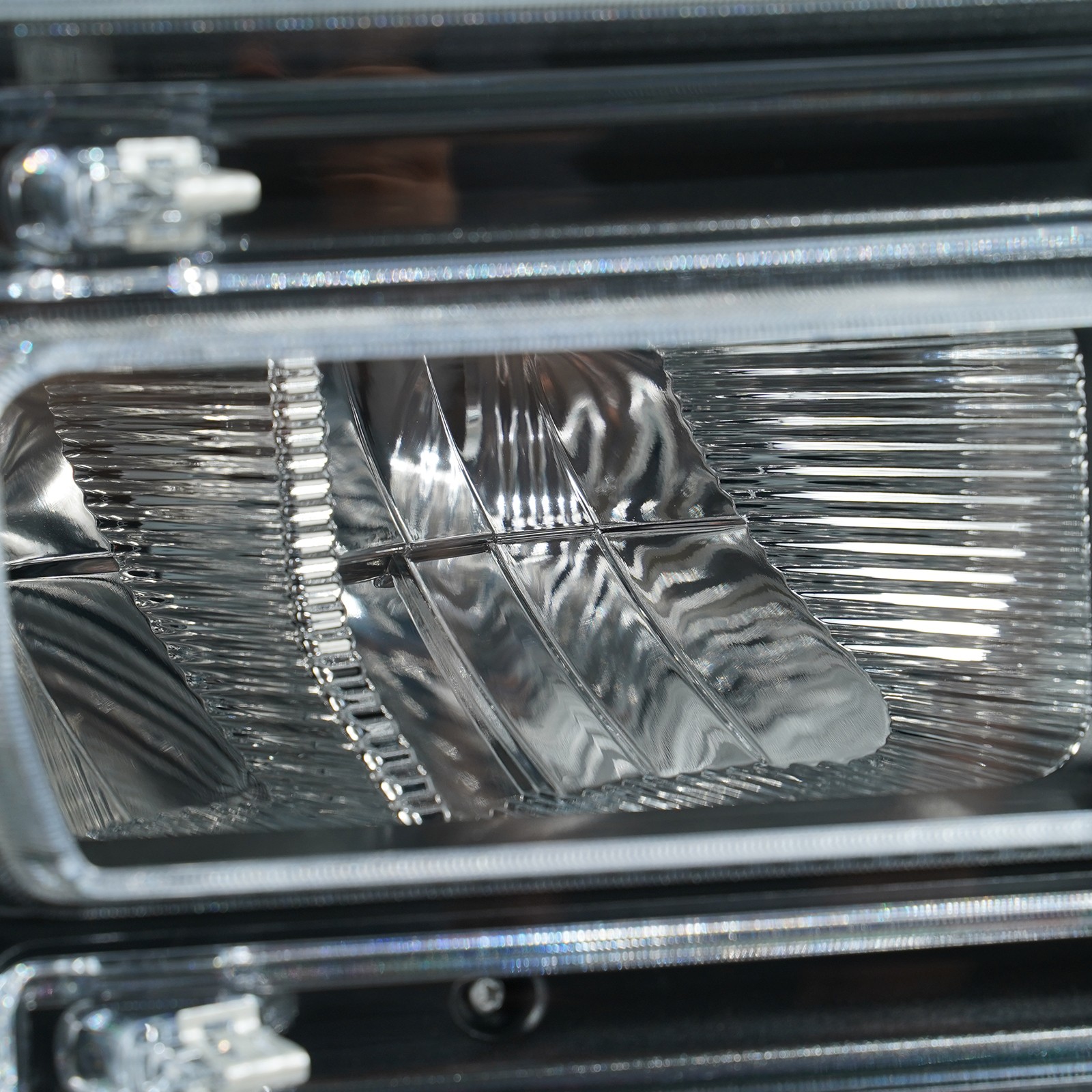 LED Headlight For 2023-2025 Ford F-250 F-350 Super Duty w/ Bulb Left+Right Pair