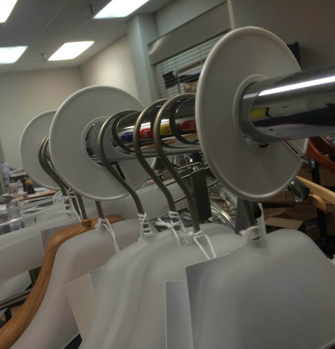 CLOTHING SIZE DIVIDERS BAG OF 10 "BLANK"