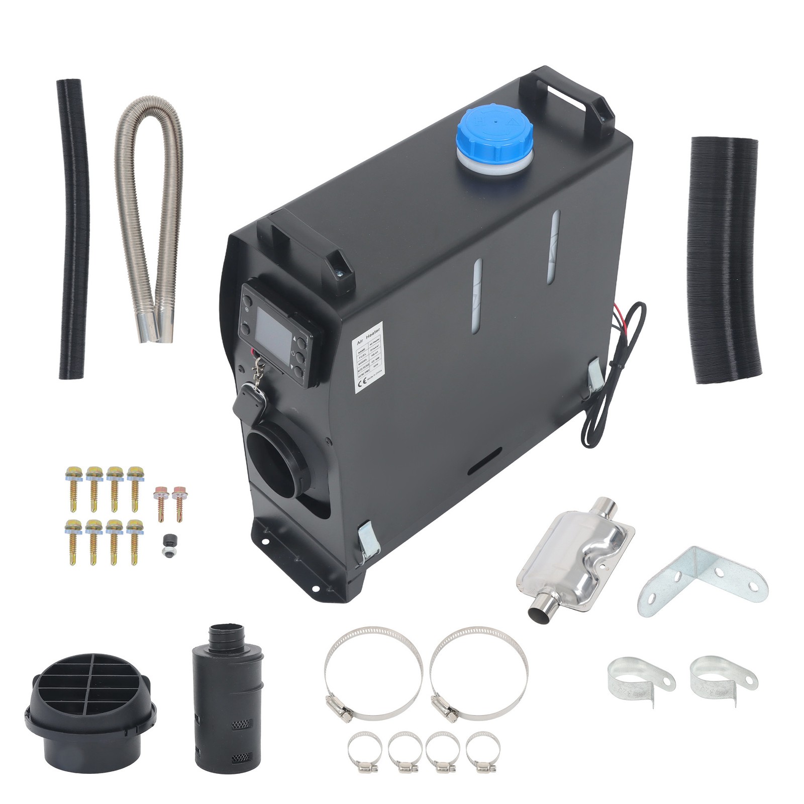 Labwork Diesel Air Heater 8KW 12V LCD Thermostat Boat Motorhome Truck Trailer